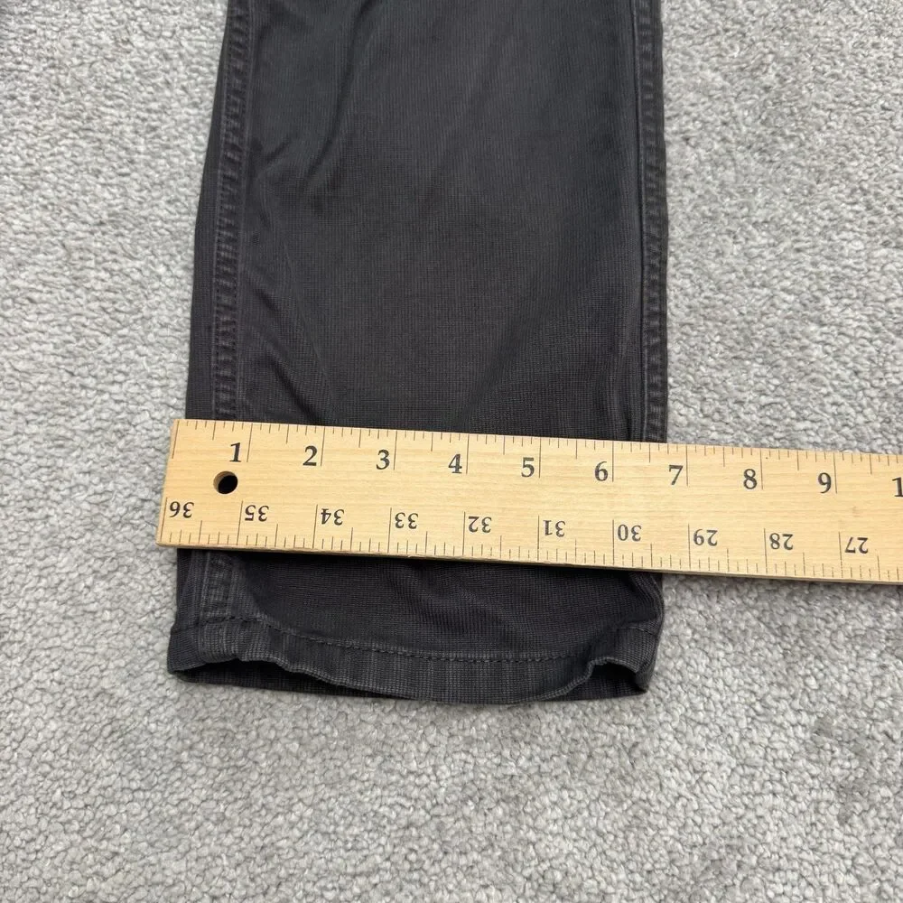 Bonobos Tailored Fit Chino Pants Mens 35x30 Dark Gray Straight Corduroy 5-Pocket